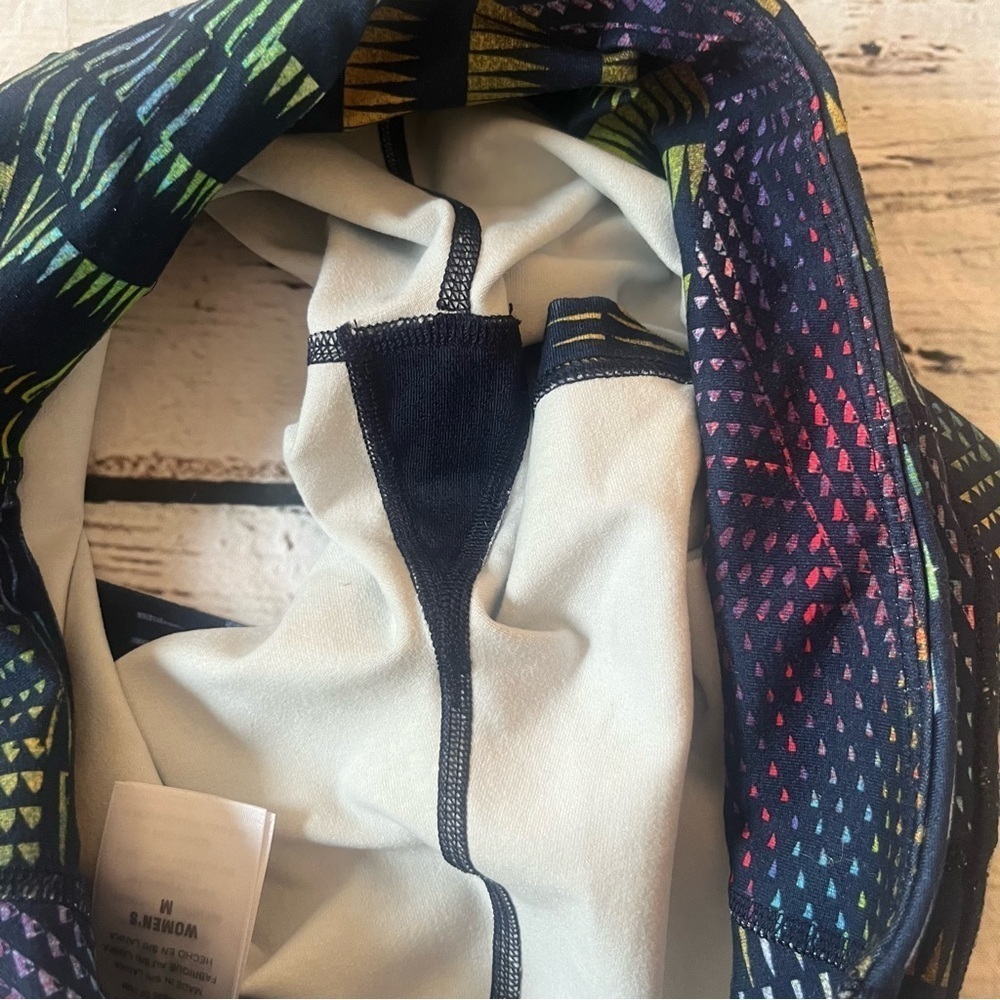 Patagonia Printed Biker Shorts Size M - Picture 3 of 6